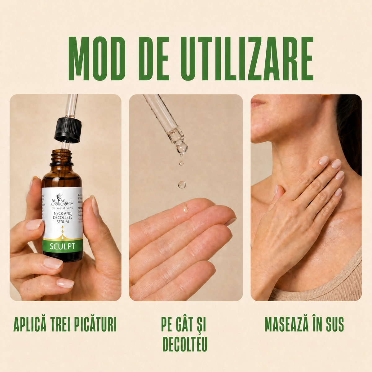 Set SCULPT + Gua Sha din cuarț roz