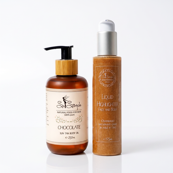 PROMO Set pentru un bronz ciocolatiu – Perfect tan