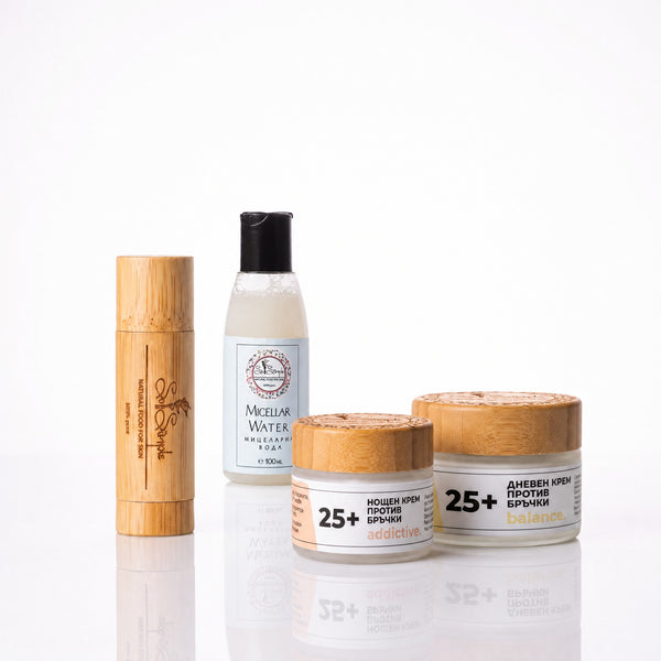 PROMO Pachet de produse naturale pentru față 25+