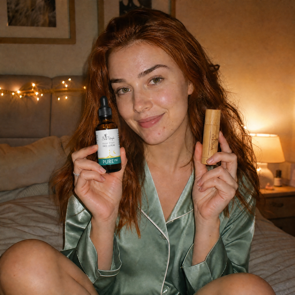 Set PURE PM + balsam natural pentru buze
