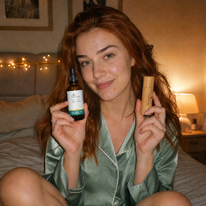 Set PURE PM + balsam natural pentru buze
