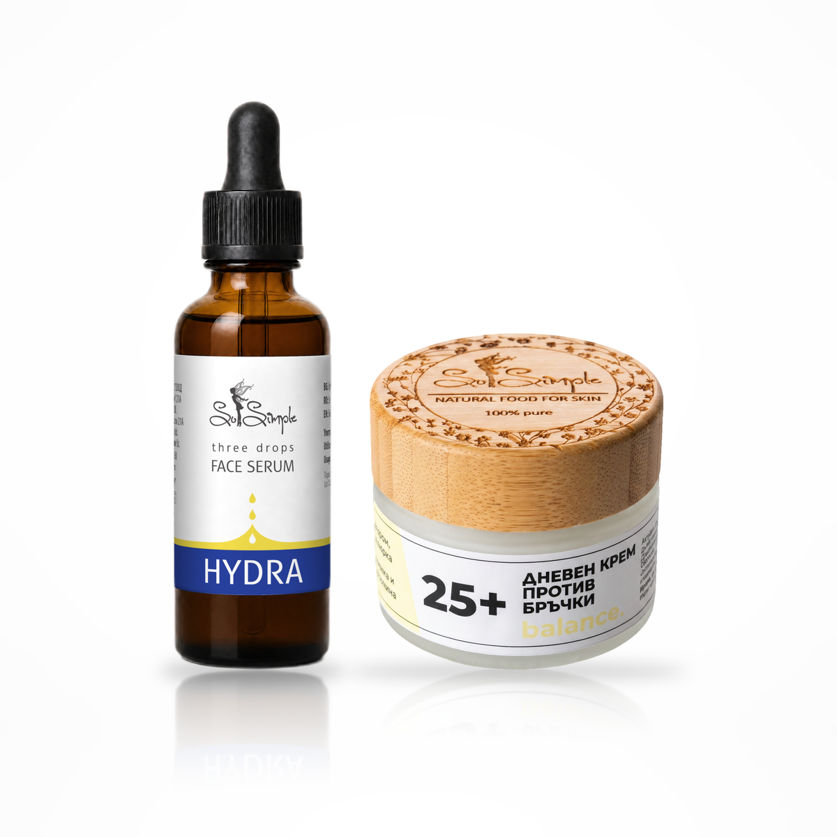Set HYDRA + cremă de zi BALANCE 25+
