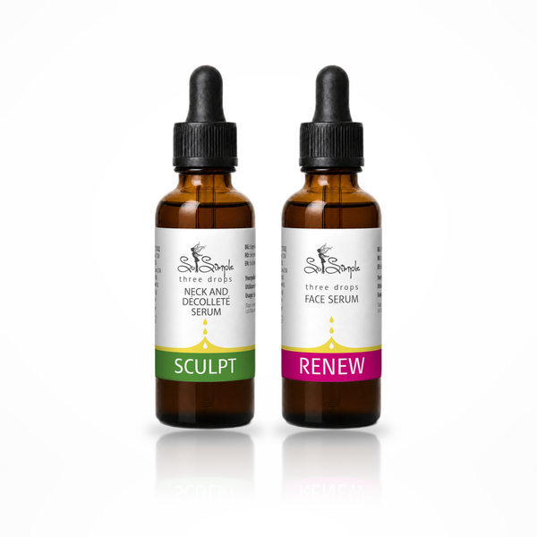 Set SCULPT + RENEW: față, gât și decolteu