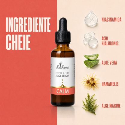 Ser facial CALM - pentru rozacee