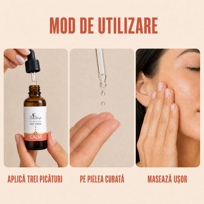 Ser facial CALM - pentru rozacee
