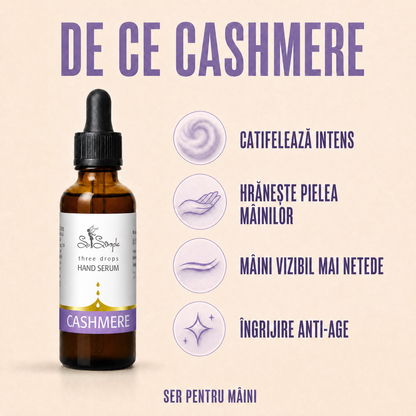 Ser pentru mâini CASHMERE - îngrijire delicată