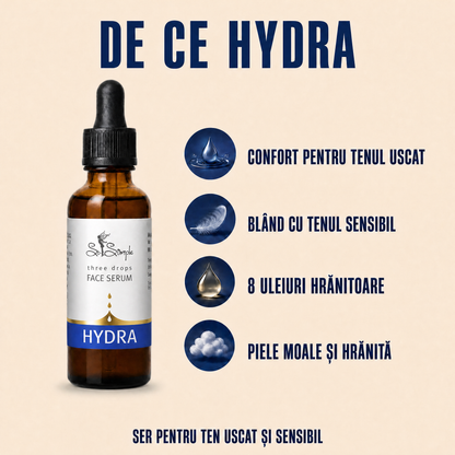 Set HYDRA + Gua Sha din cuarț roz