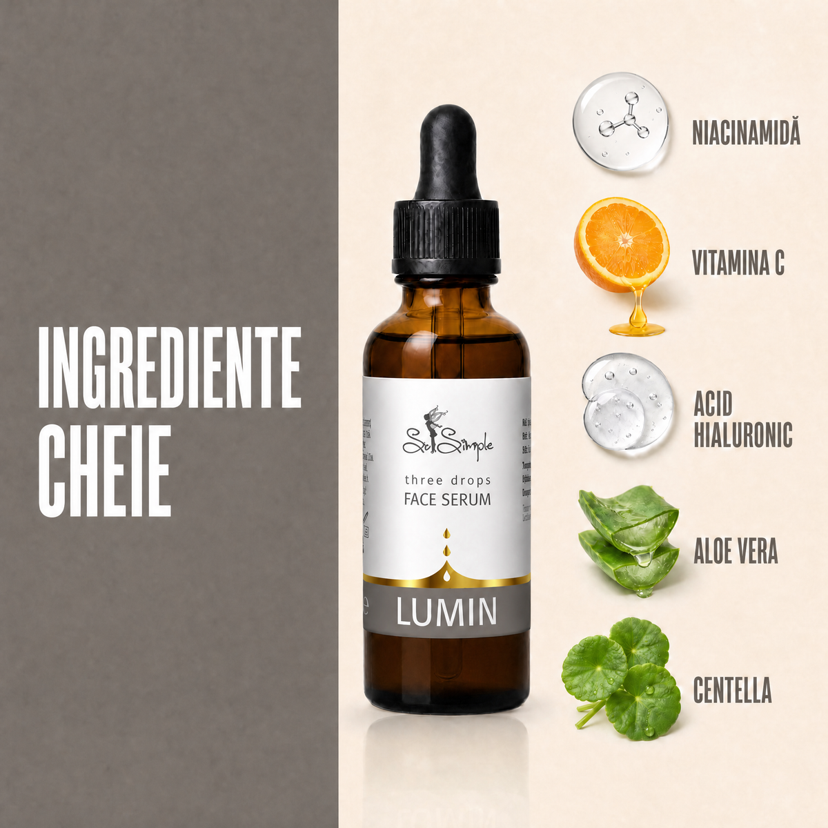 Set LUMIN + Gua Sha din cuarț roz