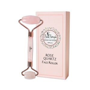 ролер за лице розов кварц